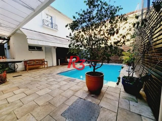 Casa com 5 dormitórios, 314 m² - venda por R$ 3.000.000,00 ou aluguel por R$ 16.000,00/mês - Boqueirão - Santos/SP