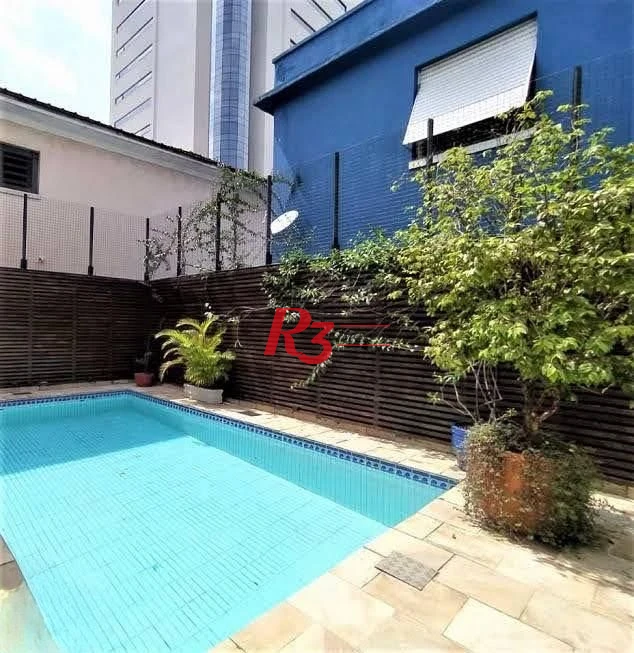 Casa com 5 dormitórios, 314 m² - venda por R$ 3.000.000,00 ou aluguel por R$ 16.000,00/mês - Boqueirão - Santos/SP