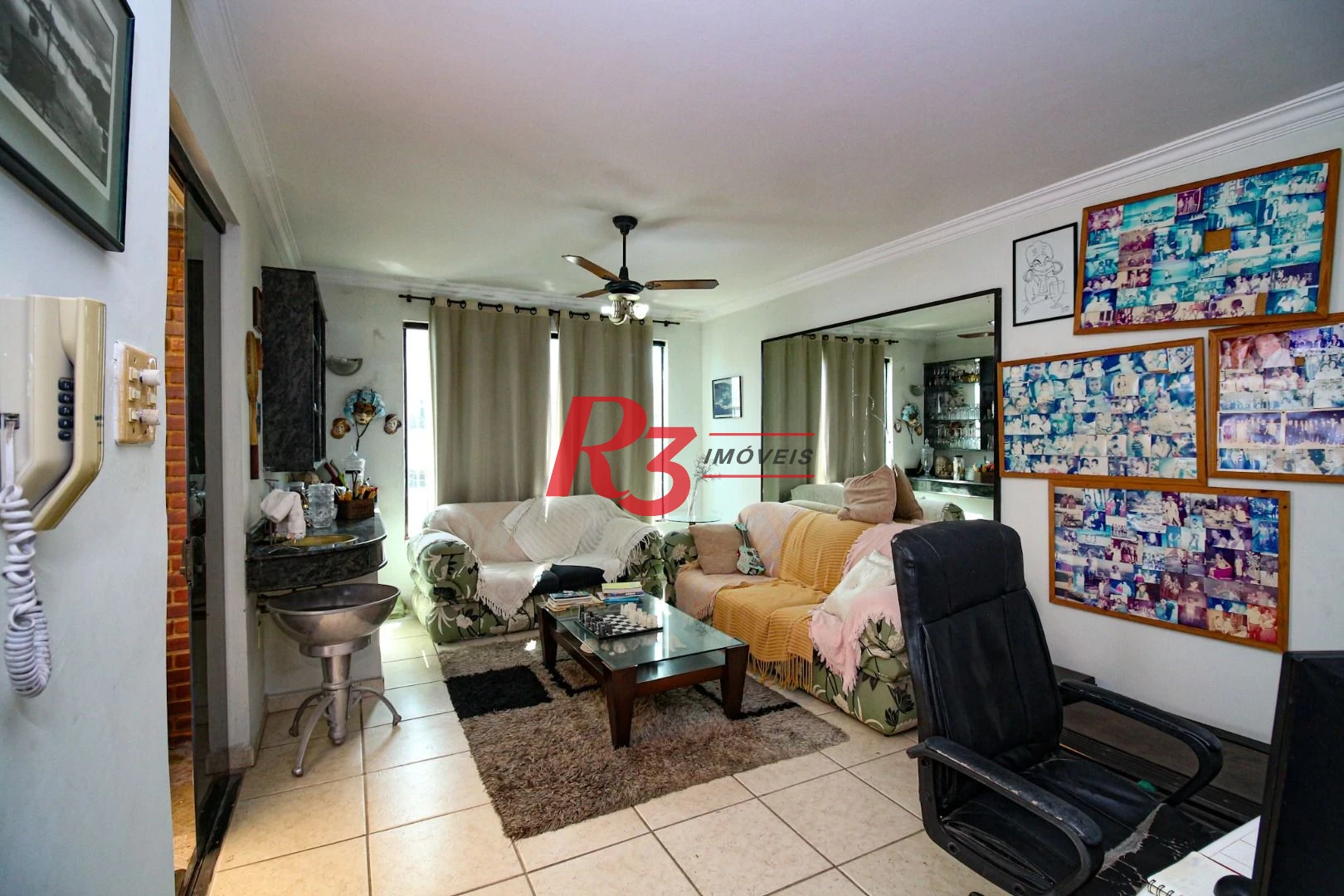 Cobertura com 3 dormitórios à venda, 250 m² por R$ 1.500.000,00 - Ponta da Praia - Santos/SP