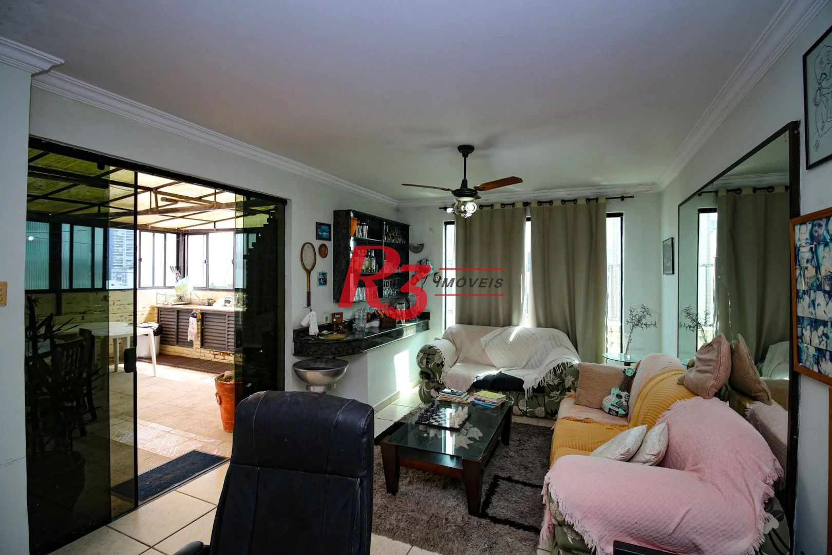 Cobertura com 3 dormitórios à venda, 250 m² por R$ 1.500.000,00 - Ponta da Praia - Santos/SP