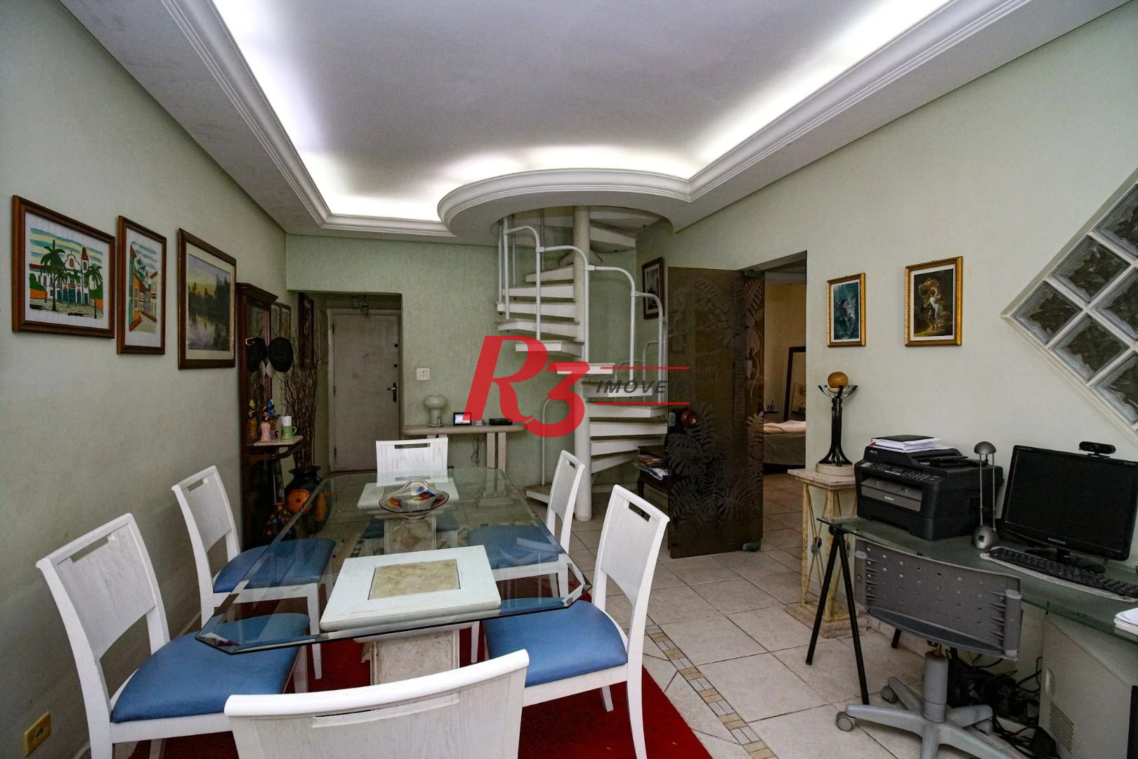 Cobertura com 3 dormitórios à venda, 250 m² por R$ 1.500.000,00 - Ponta da Praia - Santos/SP