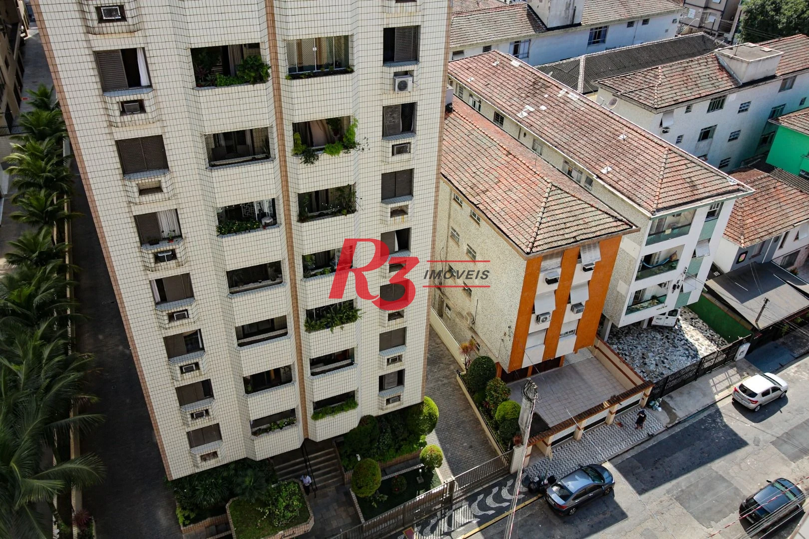 Cobertura com 3 dormitórios à venda, 250 m² por R$ 1.500.000,00 - Ponta da Praia - Santos/SP