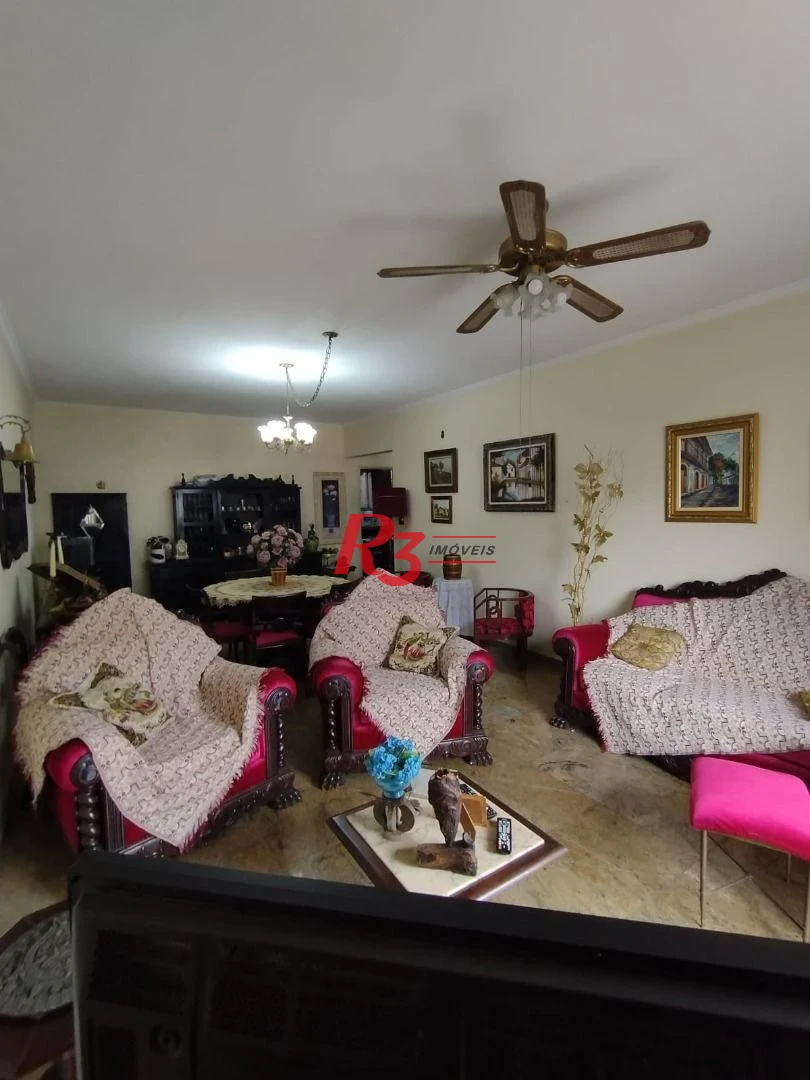 Apartamento com 3 dormitórios, 160 m² - venda por R$ 1.050.000,00 ou aluguel por R$ 7.500,00/mês - Ponta da Praia - Santos/SP