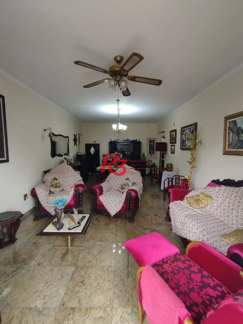 Apartamento com 3 dormitórios, 160 m² - venda por R$ 1.050.000,00 ou aluguel por R$ 7.500,00/mês - Ponta da Praia - Santos/SP