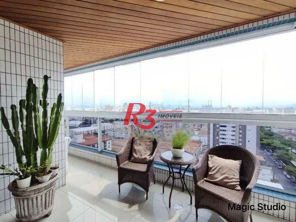 Apartamento à venda, 180 m² por R$ 2.660.000,00 - Aparecida - Santos/SP