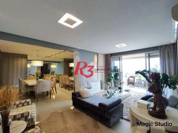 Apartamento à venda, 180 m² por R$ 2.660.000,00 - Aparecida - Santos/SP