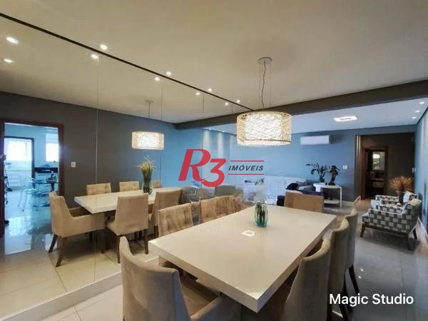 Apartamento à venda, 180 m² por R$ 2.660.000,00 - Aparecida - Santos/SP