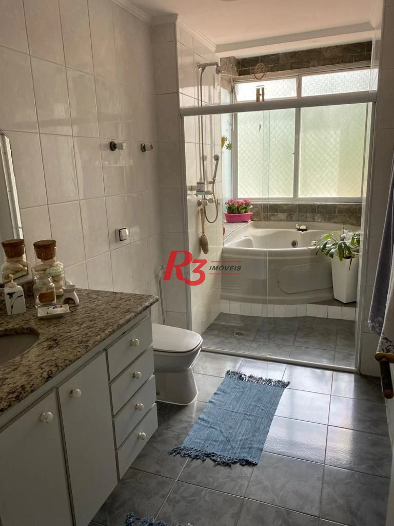 Apartamento com 3 dormitórios à venda, 189 m² por R$ 650.000,00 - Itararé - São Vicente/SP