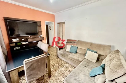 Apartamento à venda, 72 m² por R$ 350.000,00 - Embaré - Santos/SP
