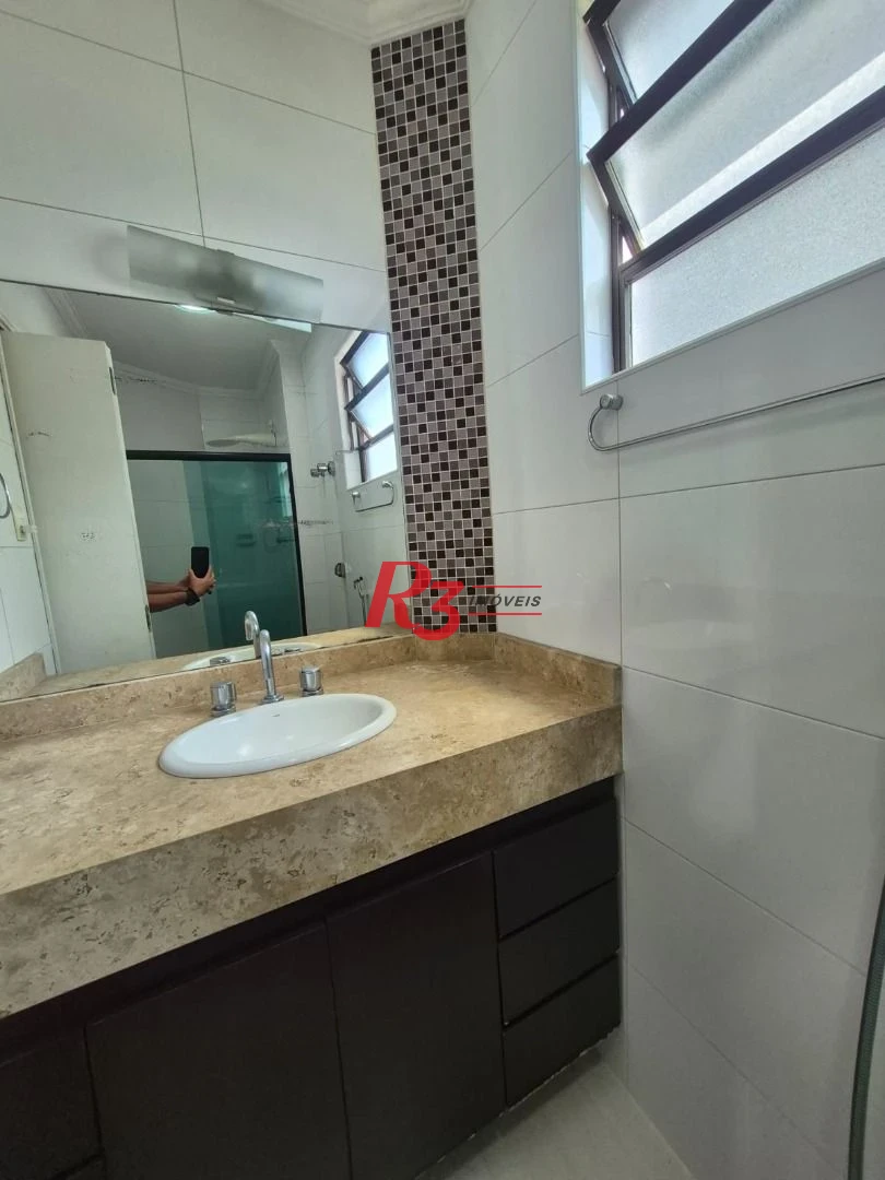 Apartamento com 3 dormitórios à venda, 150 m² por R$ 980.000,00 - Pompéia - Santos/SP