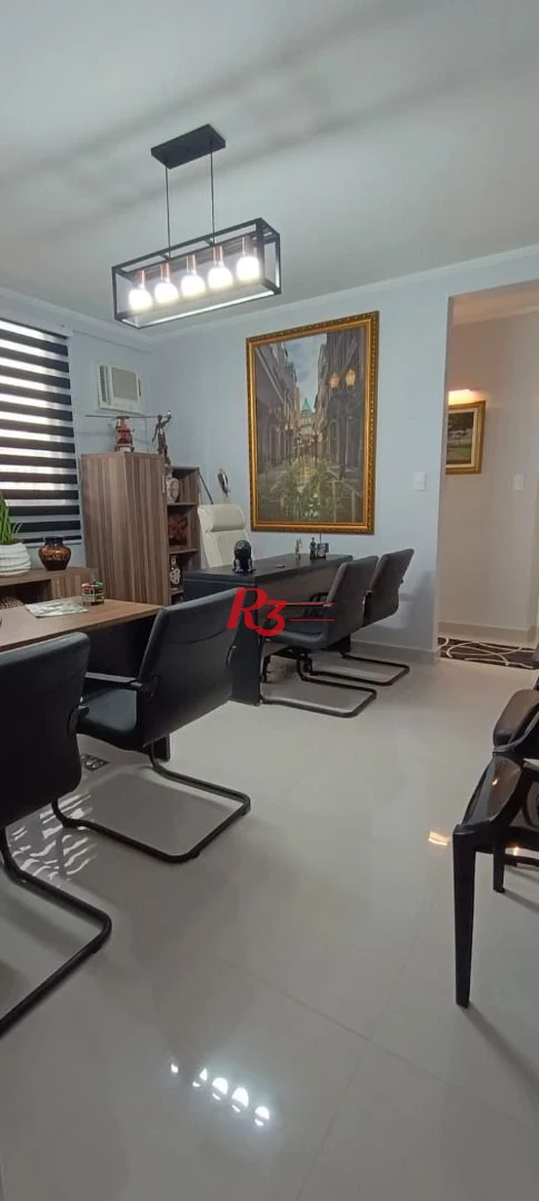 Sala à venda, 62 m² por R$ 375.000,00 - Ponta da Praia - Santos/SP