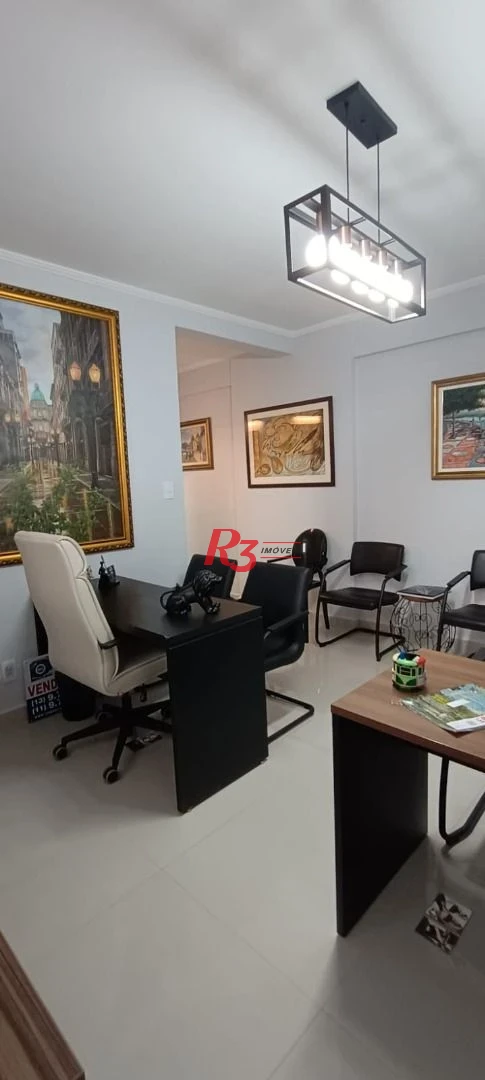 Sala à venda, 62 m² por R$ 375.000,00 - Ponta da Praia - Santos/SP