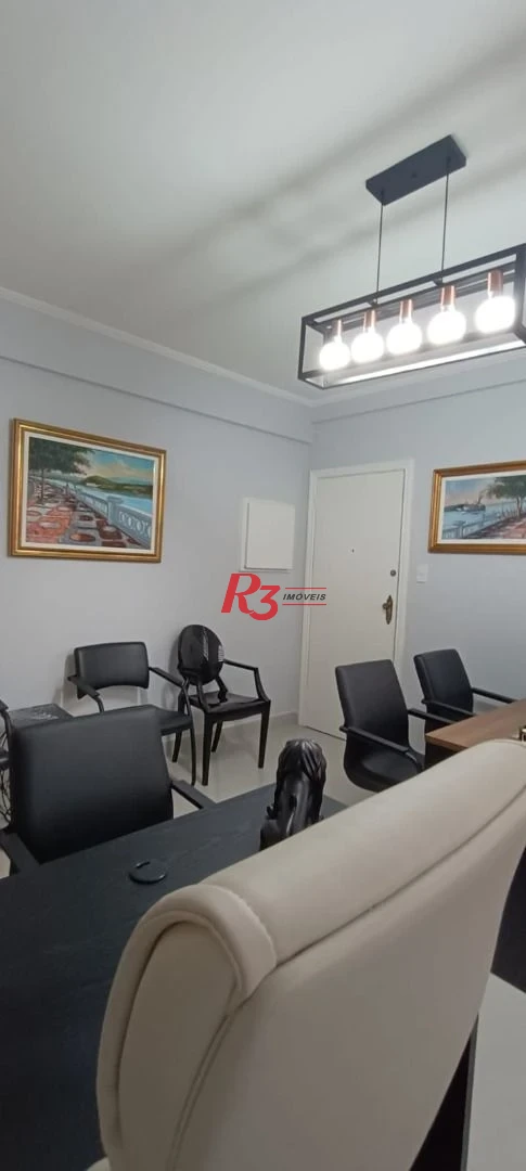 Sala à venda, 62 m² por R$ 375.000,00 - Ponta da Praia - Santos/SP