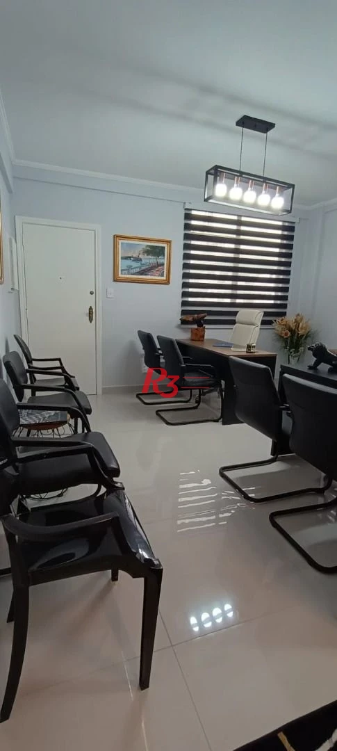 Sala à venda, 62 m² por R$ 375.000,00 - Ponta da Praia - Santos/SP