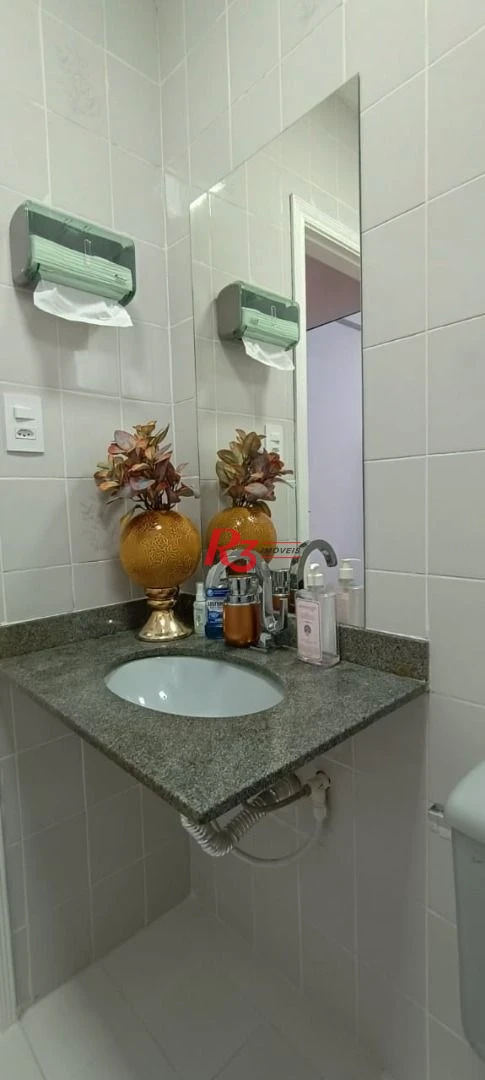 Sala à venda, 62 m² por R$ 375.000,00 - Ponta da Praia - Santos/SP