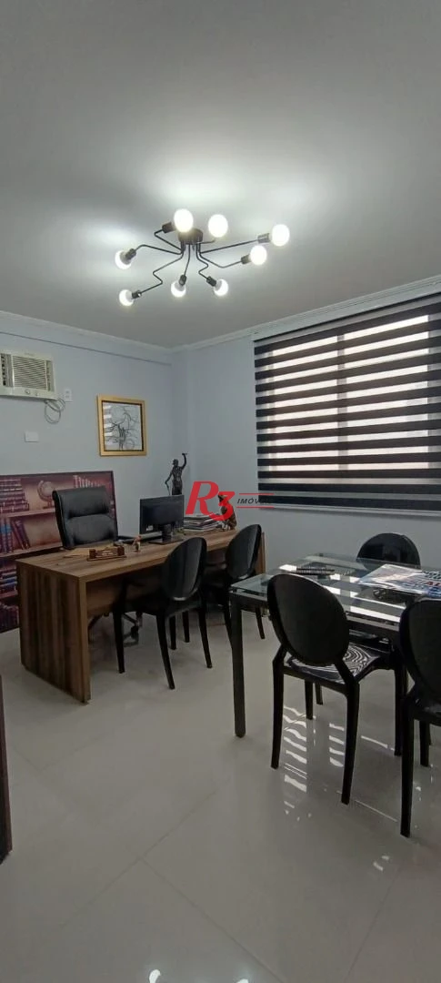 Sala à venda, 62 m² por R$ 375.000,00 - Ponta da Praia - Santos/SP