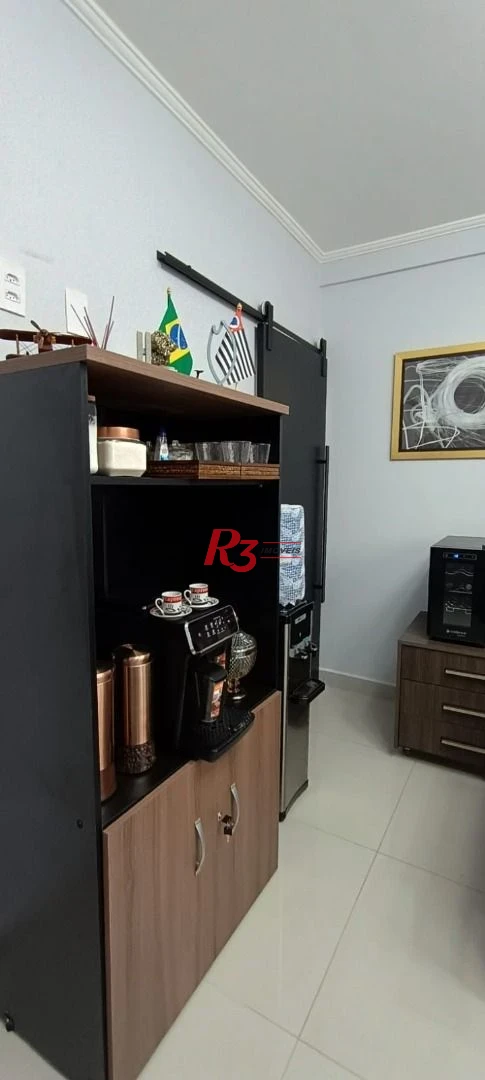 Sala à venda, 62 m² por R$ 375.000,00 - Ponta da Praia - Santos/SP