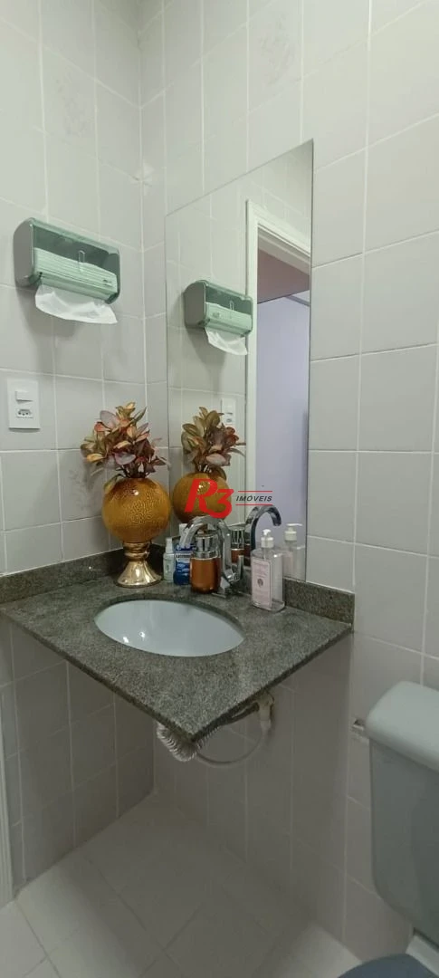 Sala à venda, 62 m² por R$ 375.000,00 - Ponta da Praia - Santos/SP