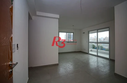 Apartamento para alugar, 77 m² - Ponta da Praia - Santos/SP