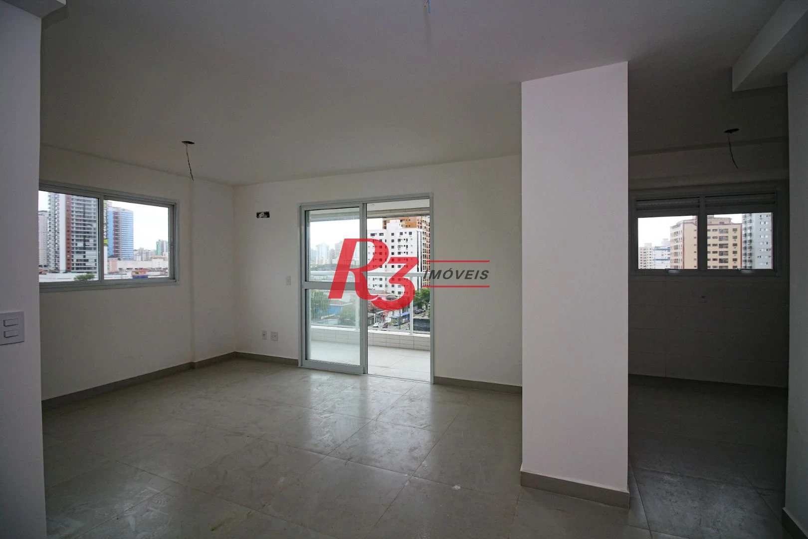 Apartamento para alugar, 77 m² - Ponta da Praia - Santos/SP