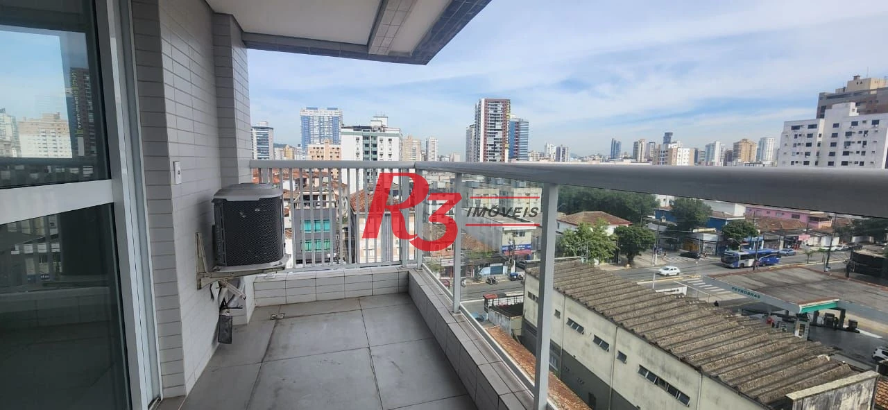 Apartamento para alugar, 77 m² - Ponta da Praia - Santos/SP