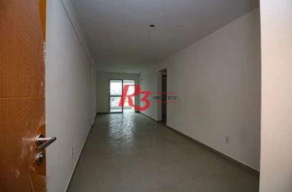 Apartamento à venda, 77 m² - Aparecida - Santos/SP