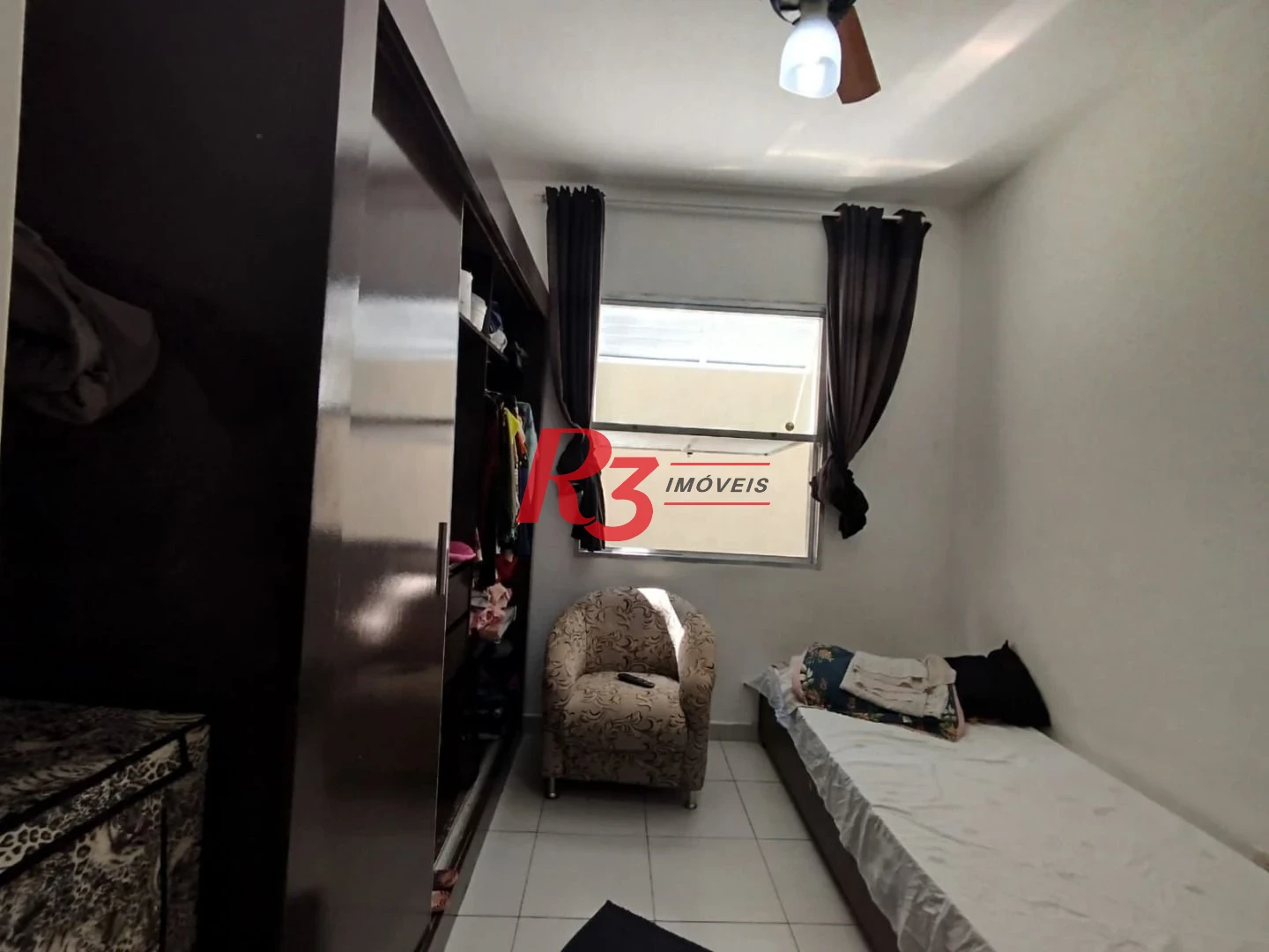 Apartamento com 3 dormitórios à venda, 68 m² por R$ 395.000,00 - Macuco - Santos/SP
