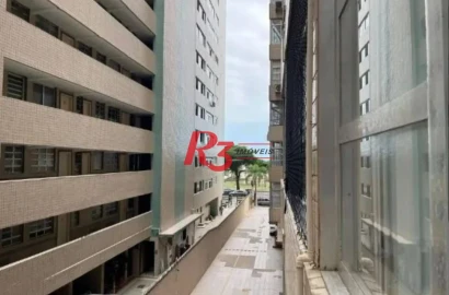 Kitnet com 1 dormitório à venda, 24 m² por R$ 270.000,00 - Pompéia - Santos/SP