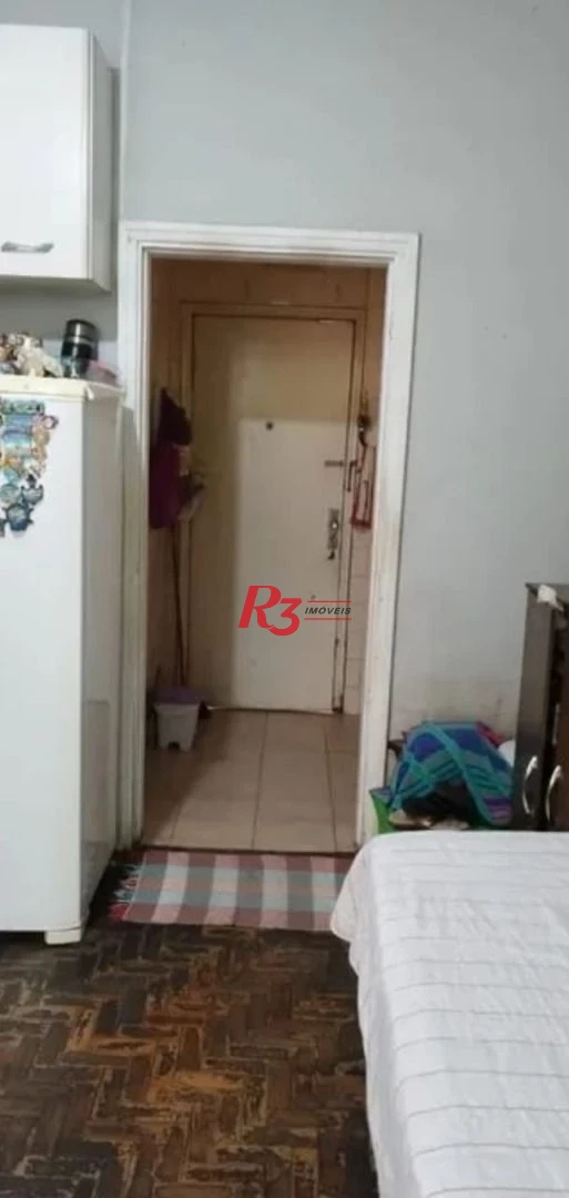 Kitnet com 1 dormitório à venda, 24 m² por R$ 270.000,00 - Pompéia - Santos/SP