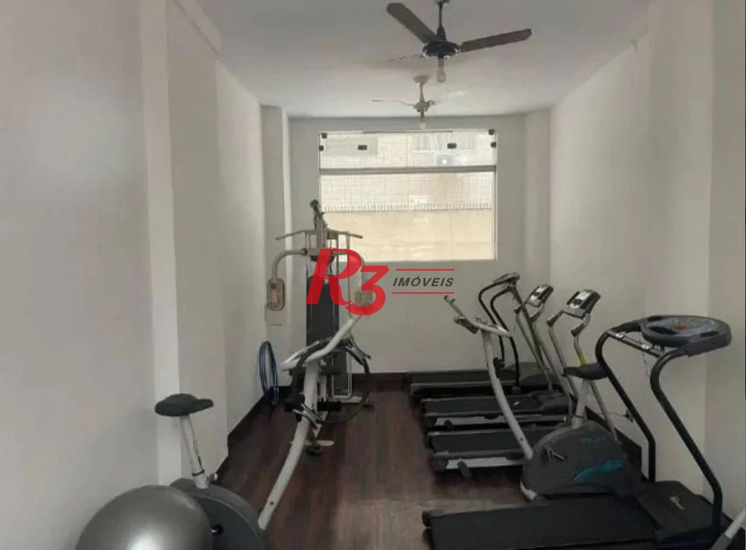 Kitnet com 1 dormitório à venda, 24 m² por R$ 270.000,00 - Pompéia - Santos/SP