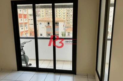 Apartamento com 3 dormitórios à venda, 200 m² por R$ 1.850.000,00 - Embaré - Santos/SP