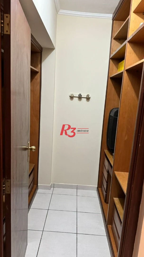 Apartamento com 3 dormitórios à venda, 200 m² por R$ 1.850.000,00 - Embaré - Santos/SP