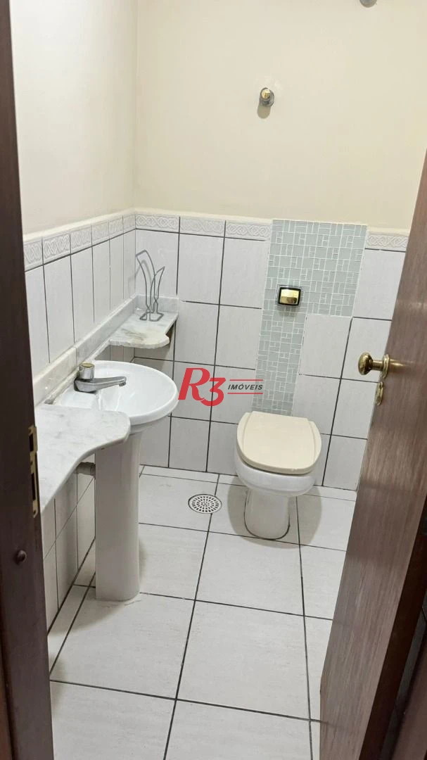 Apartamento com 3 dormitórios à venda, 200 m² por R$ 1.850.000,00 - Embaré - Santos/SP