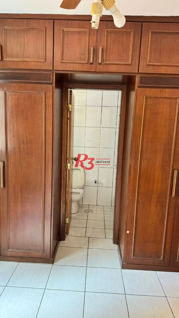 Apartamento com 3 dormitórios à venda, 200 m² por R$ 1.850.000,00 - Embaré - Santos/SP