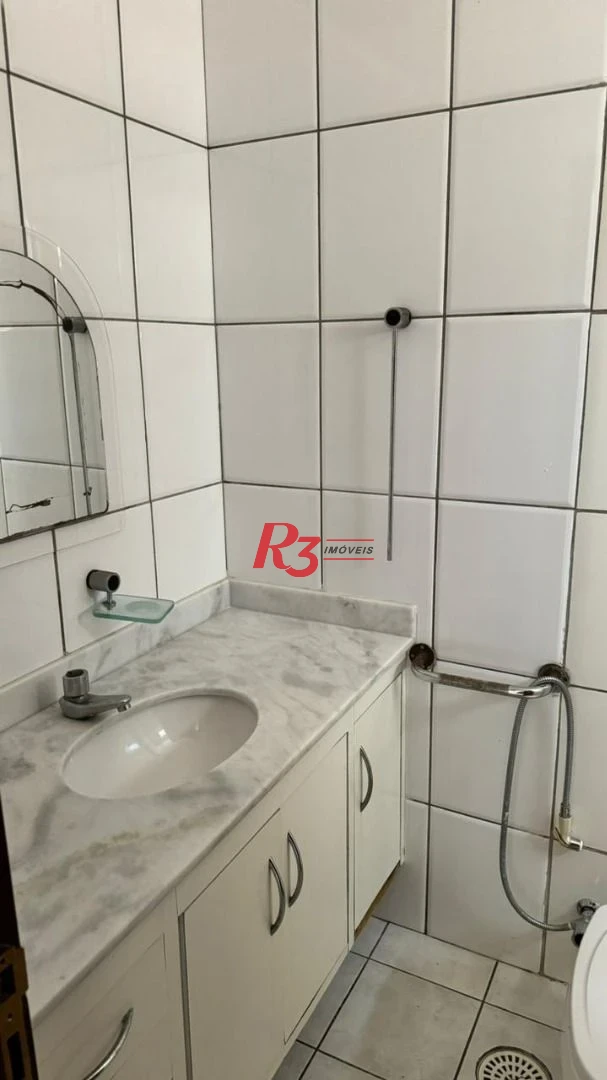 Apartamento com 3 dormitórios à venda, 200 m² por R$ 1.850.000,00 - Embaré - Santos/SP