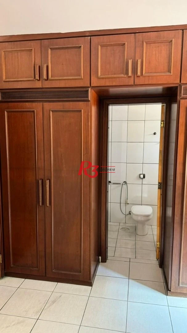Apartamento com 3 dormitórios à venda, 200 m² por R$ 1.850.000,00 - Embaré - Santos/SP