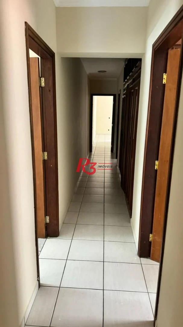 Apartamento com 3 dormitórios à venda, 200 m² por R$ 1.850.000,00 - Embaré - Santos/SP