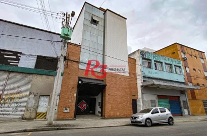 Prédio, 666 m² - venda por R$ 2.500.000,00 ou aluguel por R$ 25.000,00/mês - Vila Nova - Santos/SP
