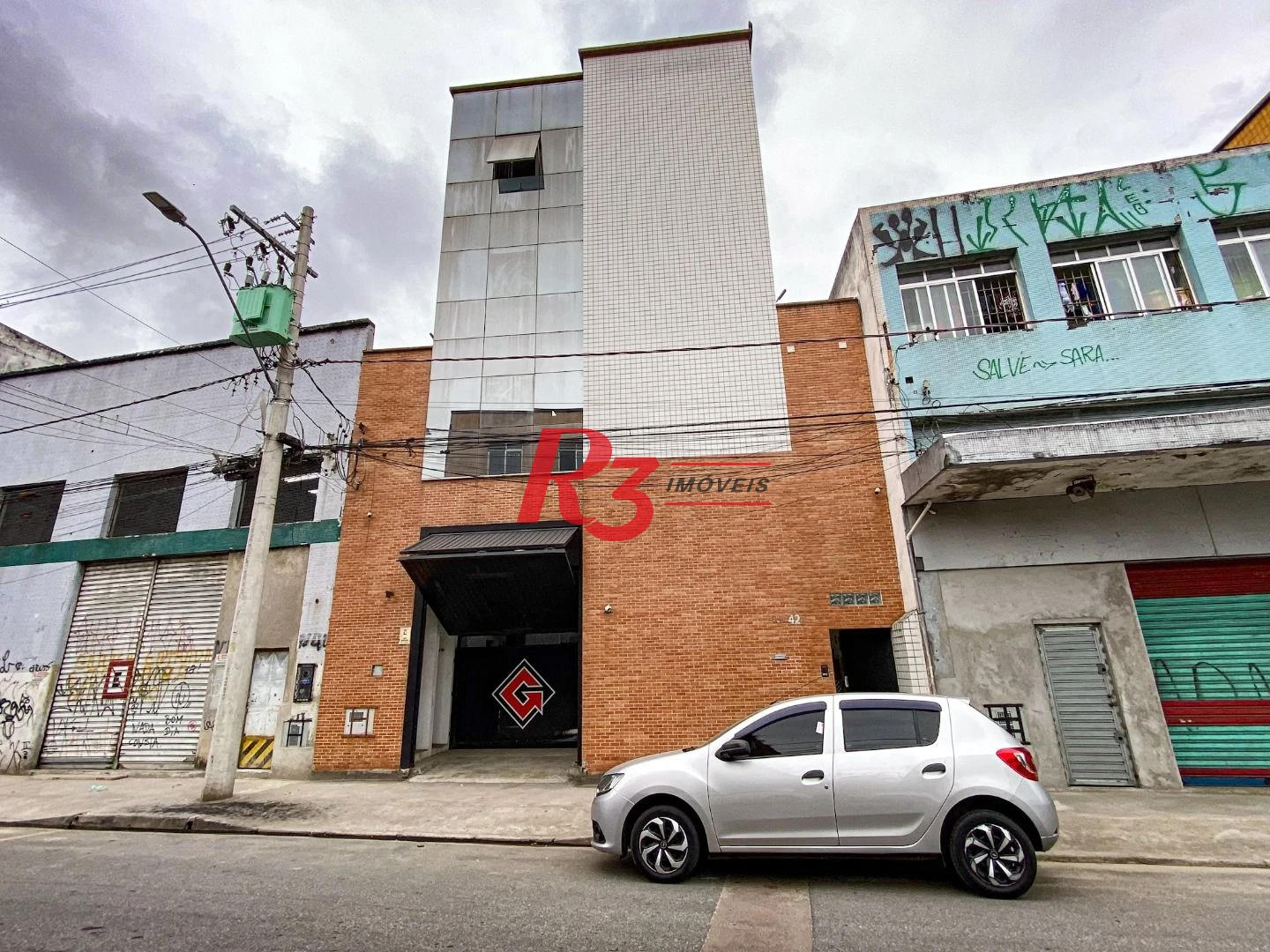 Prédio, 666 m² - venda por R$ 2.500.000,00 ou aluguel por R$ 25.000,00/mês - Vila Nova - Santos/SP