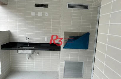 Apartamento à venda, 87 m² por R$ 1.286.000,00 - Gonzaga - Santos/SP
