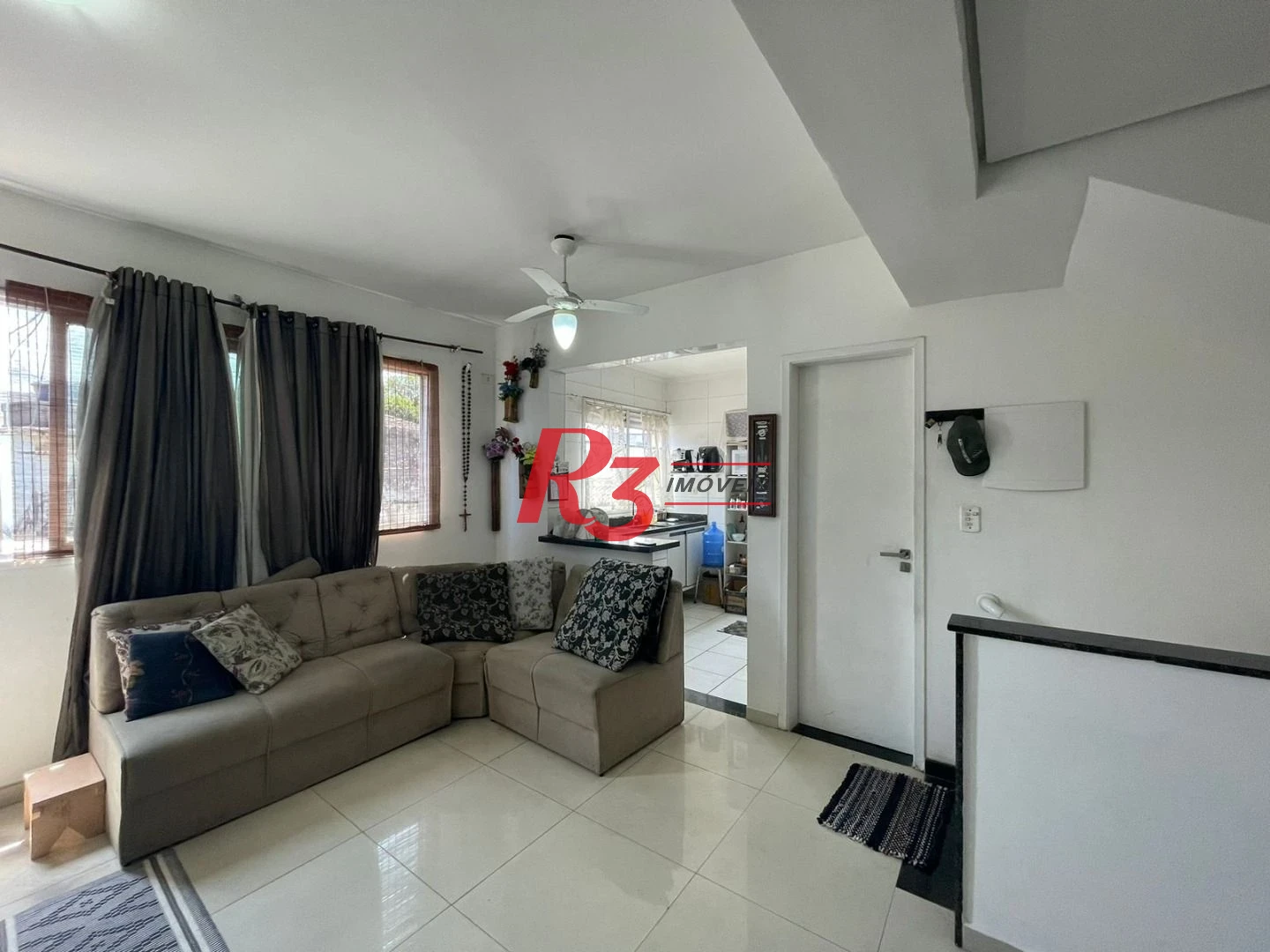 Casa com 2 dormitórios à venda, 105 m² por R$ 480.000,00 - Estuário - Santos/SP