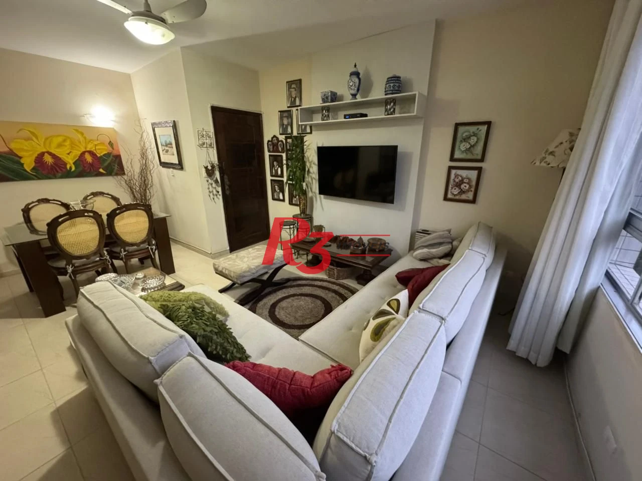 Apartamento com 3 dormitórios à venda, 142 m² por R$ 860.000,00 - Boqueirão - Santos/SP
