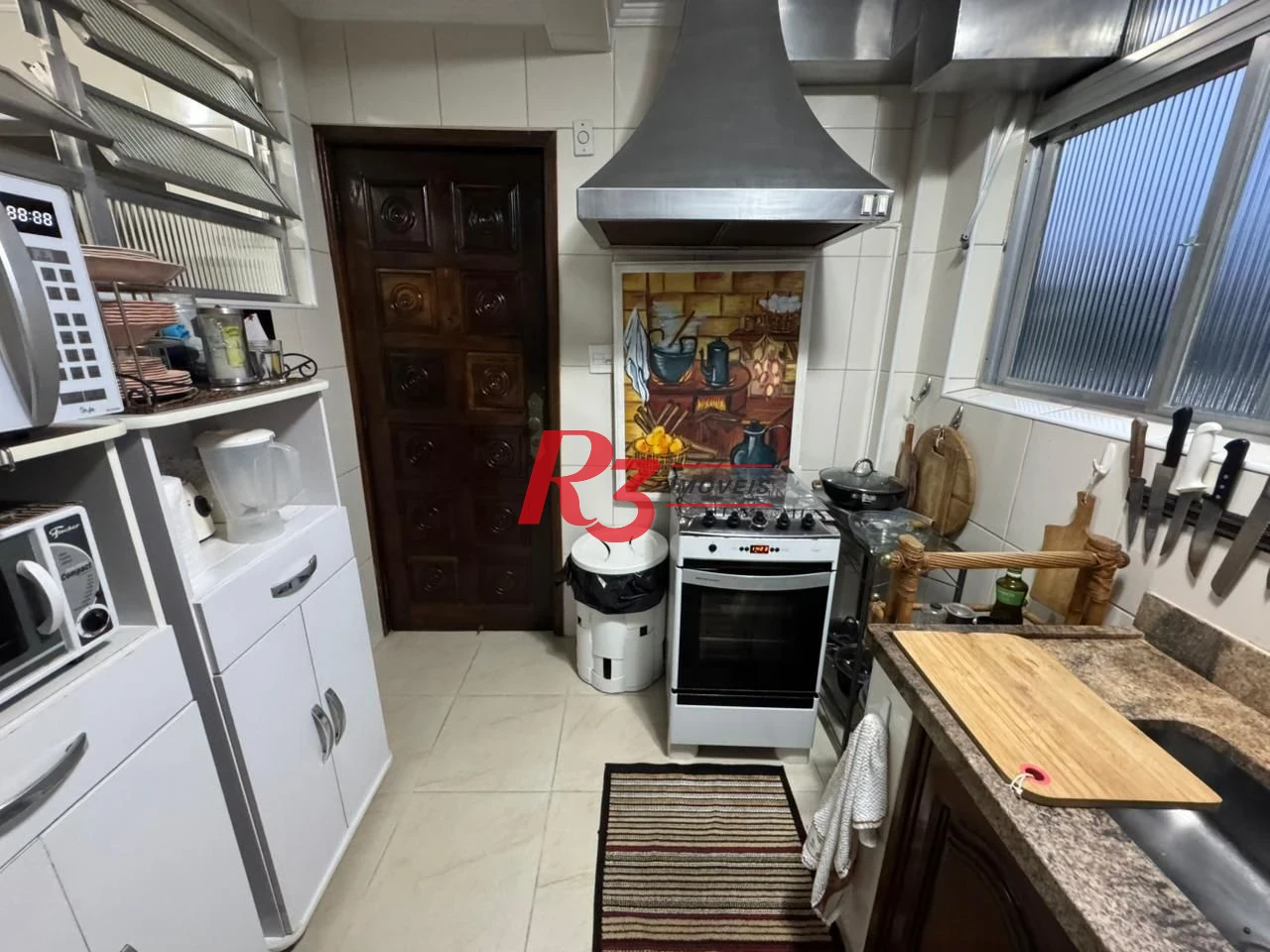 Apartamento com 3 dormitórios à venda, 142 m² por R$ 860.000,00 - Boqueirão - Santos/SP
