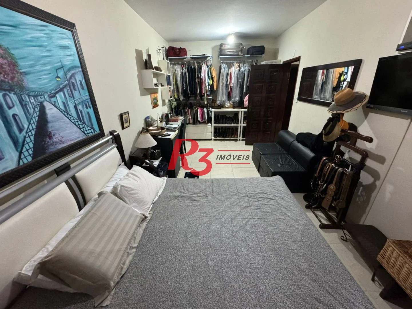 Apartamento com 3 dormitórios à venda, 142 m² por R$ 860.000,00 - Boqueirão - Santos/SP