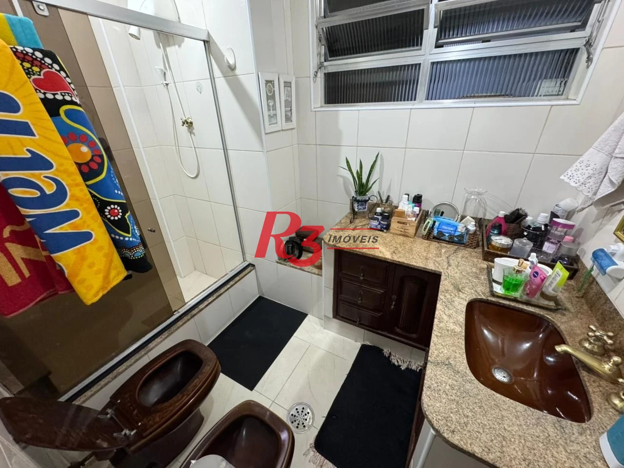 Apartamento com 3 dormitórios à venda, 142 m² por R$ 860.000,00 - Boqueirão - Santos/SP