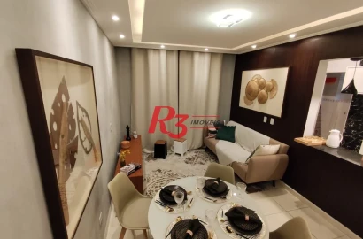 Apartamento à venda, 60 m² por R$ 350.000,00 - Vila Voturuá - São Vicente/SP