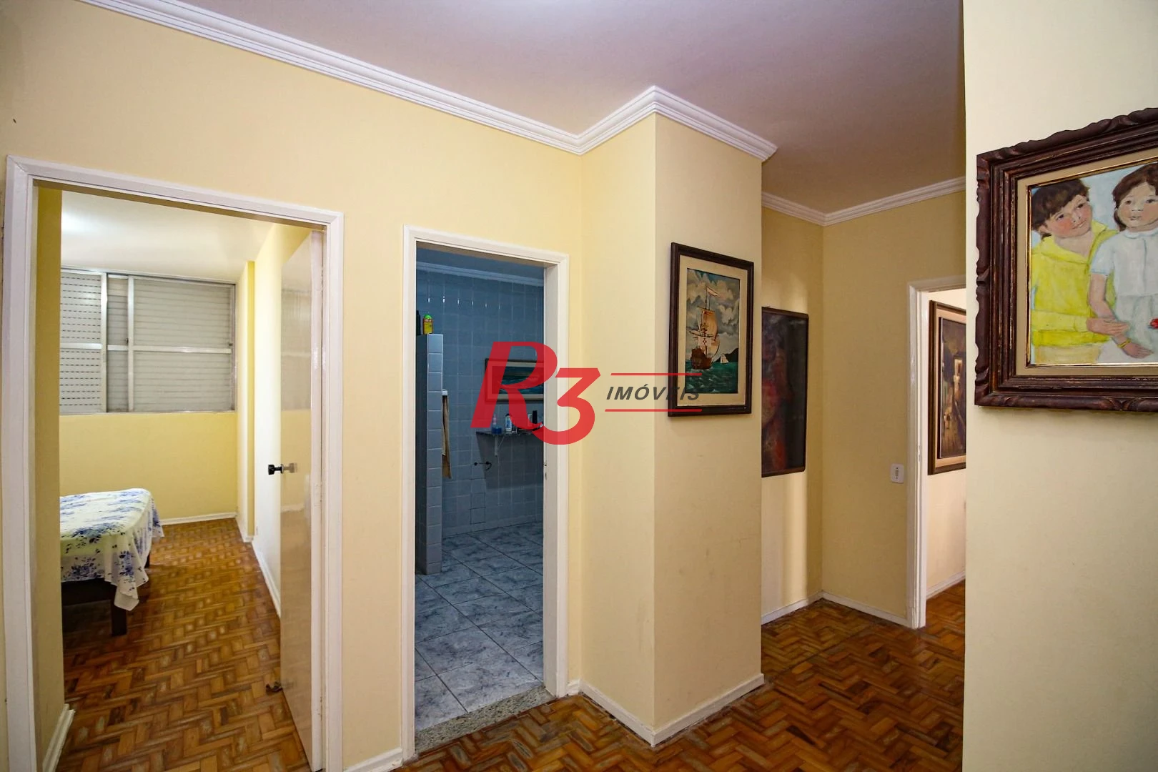 Apartamento com 3 dormitórios à venda, 180 m² por R$ 610.000,00 - José Menino - Santos/SP