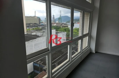 Sala para alugar, 100 m² por R$ 3.500,00/mês - Centro - Santos/SP