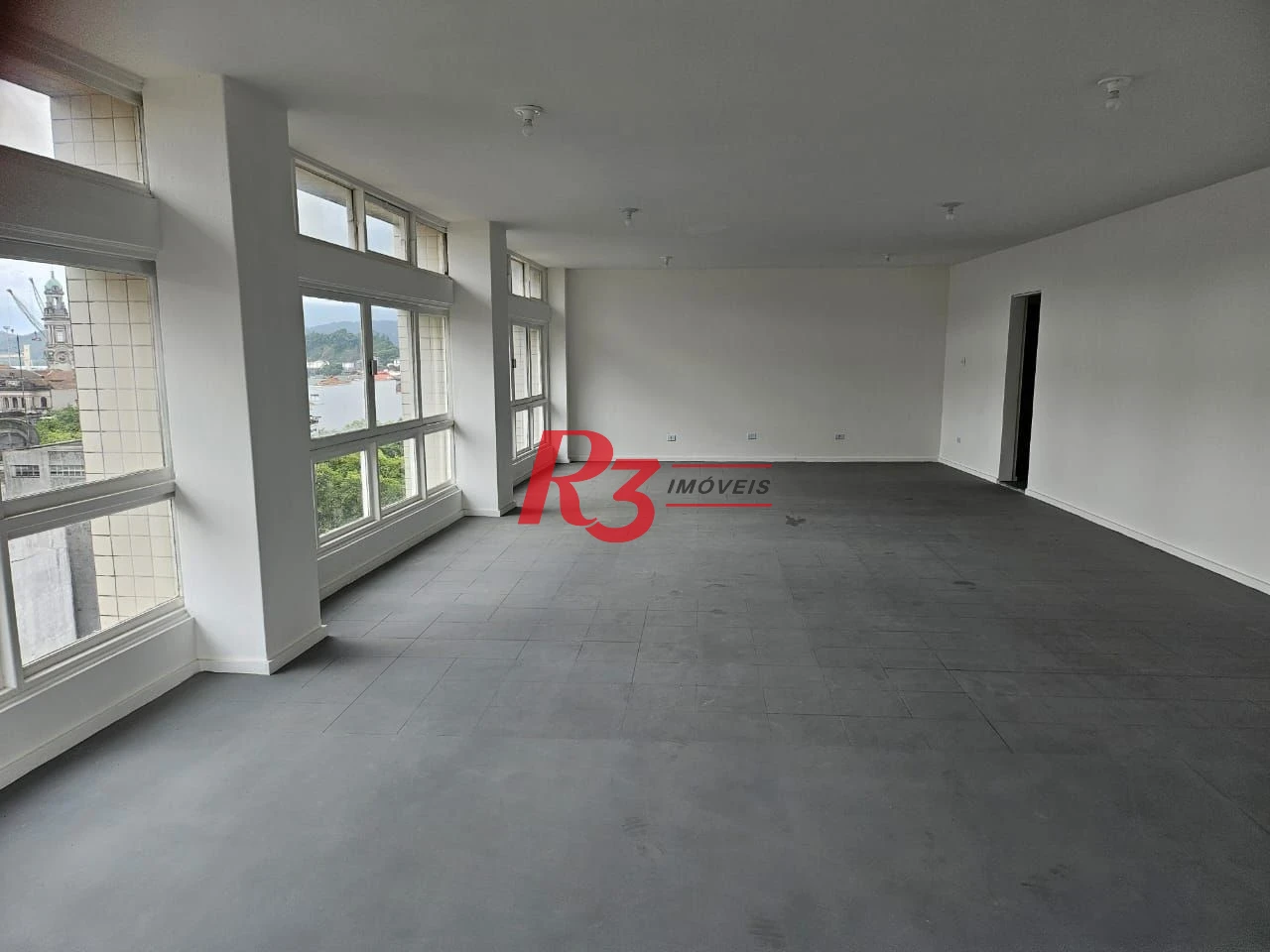 Sala para alugar, 100 m² por R$ 3.500,00/mês - Centro - Santos/SP