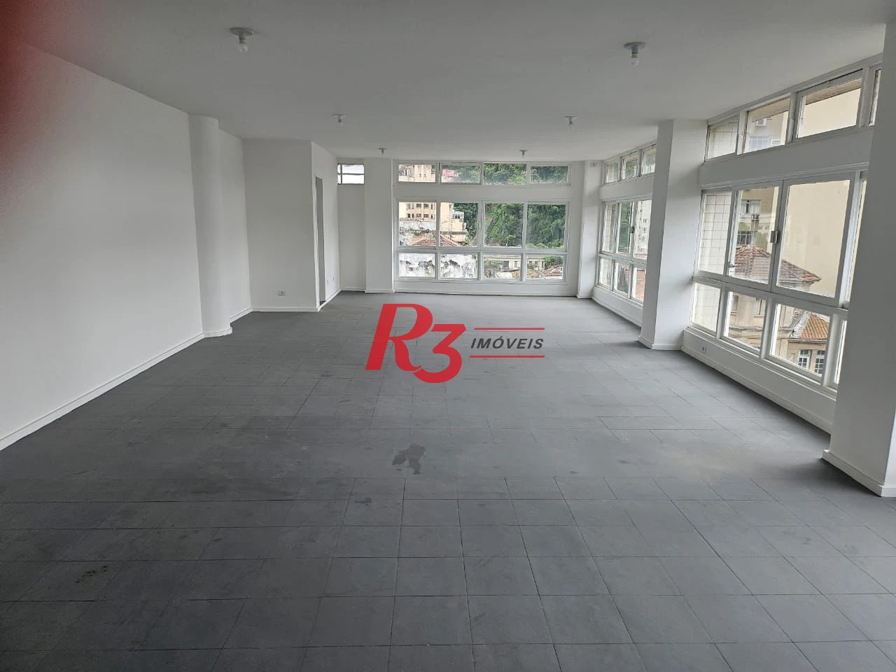 Sala para alugar, 100 m² por R$ 3.500,00/mês - Centro - Santos/SP